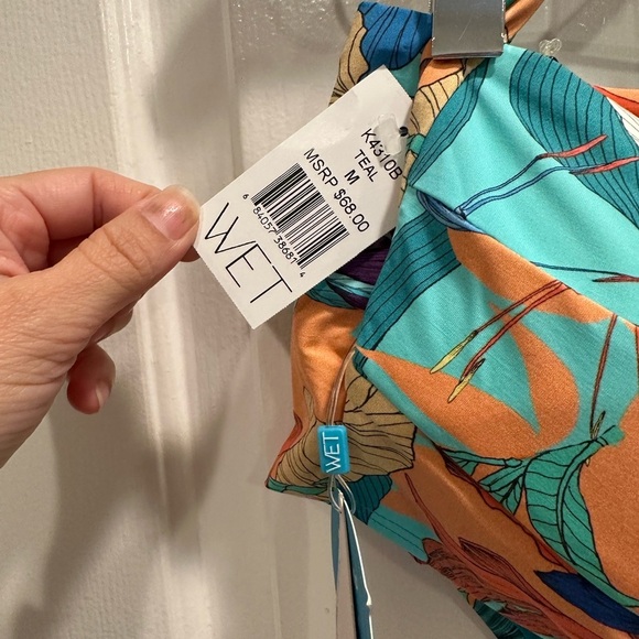 Wet Swimwear colorful bikini top and bottom NWT - Picture 7 of 7